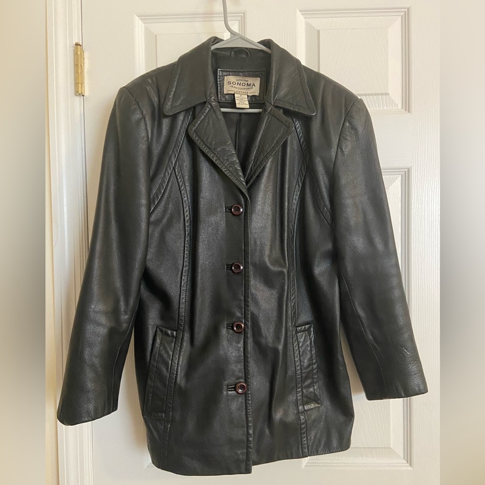 Genuine Leather Jacket-Vintage